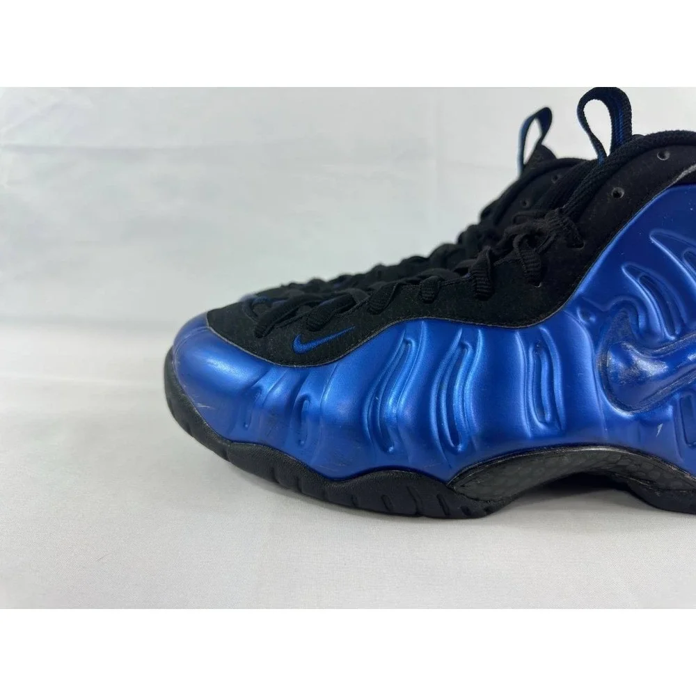 Nike Foamposite Pro B Varsity Royal Black 2001 Shoes 624041-401 Men's Size 10.5